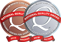 AHCA Quality Award Badges